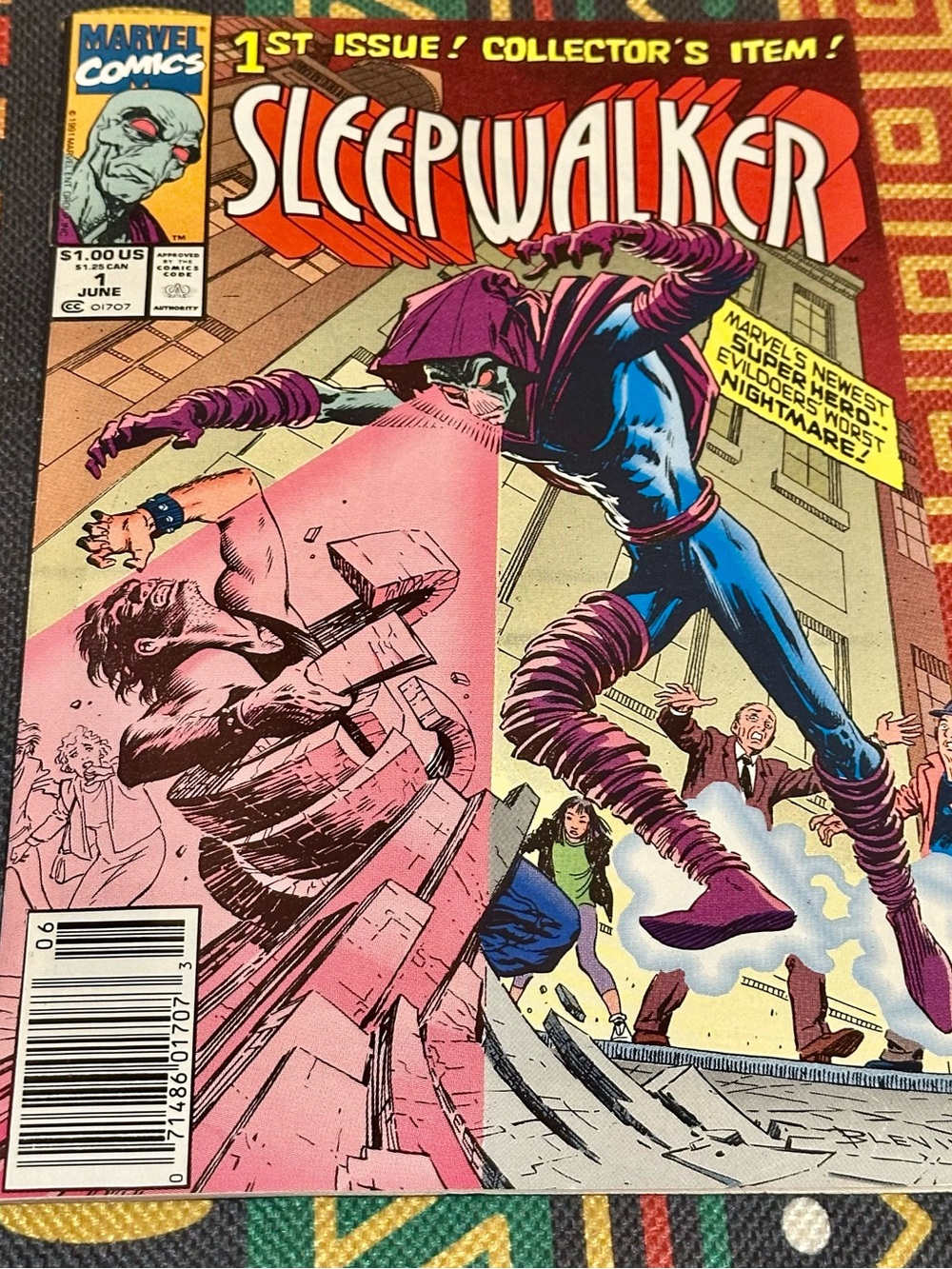 💥 ENTER THE MINDSCAPE! SLEEPWALKER #1 (JUNE 1991) – NEWSSTAND VARIANT 💥